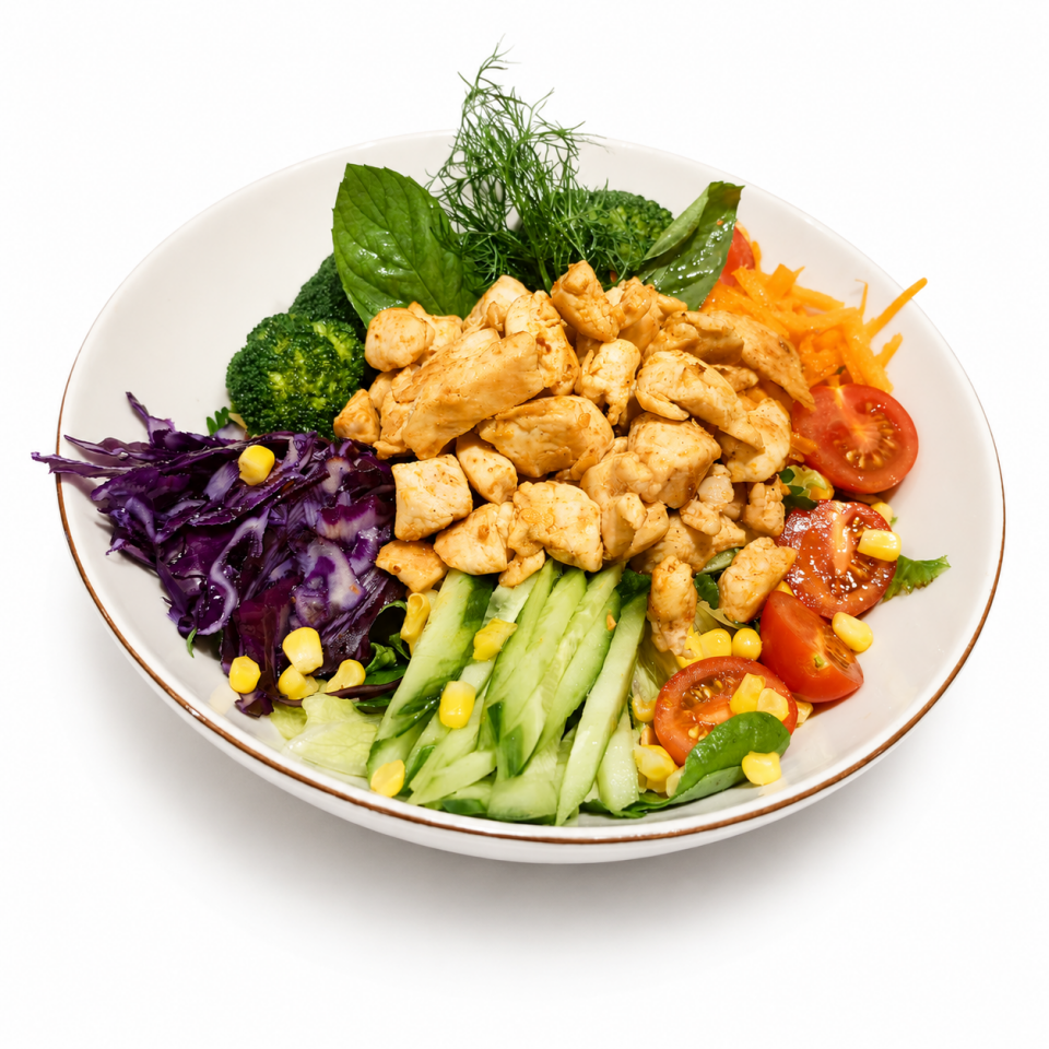 TAVUKLU SALATA