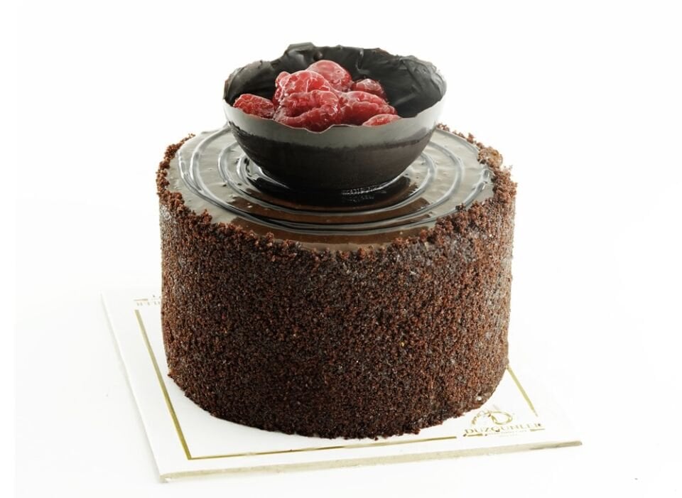 FRAMBUAZ ÇİKOLATALI PASTA