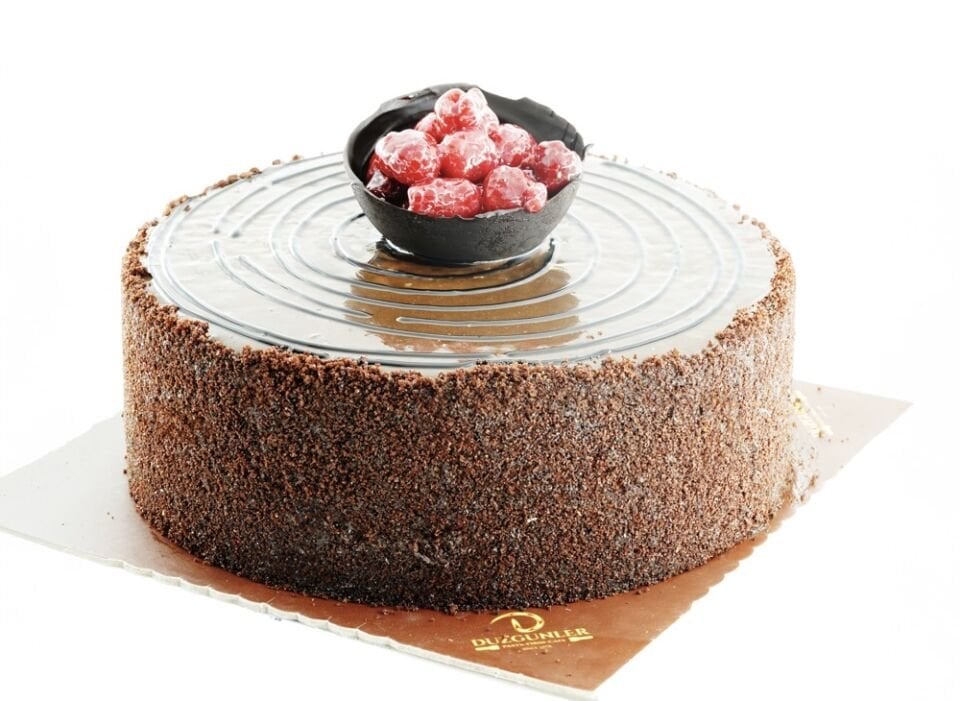 FRAMBUAZ ÇİKOLATALI PASTA